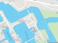 Brandweer met gepaste spoed naar de Overwaard in Kinderdijk