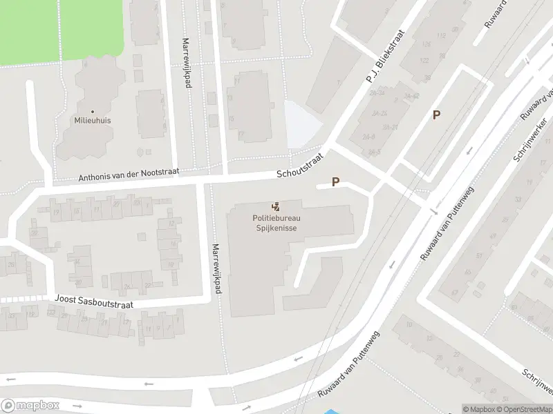 Ambulance met gepaste spoed naar de Schoutstraat in Spijkenisse