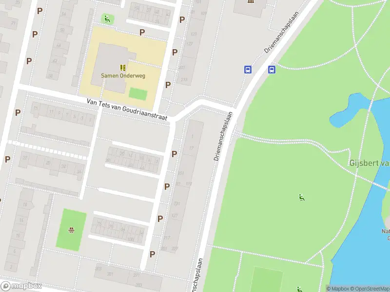 Ambulance met grote spoed naar de Gerard van Lomstraat in Gorinchem