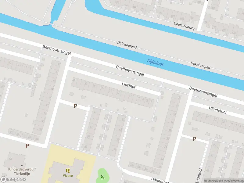Brandweer met grote spoed naar de Liszthof in Alphen aan den Rijn vanwege personen te water