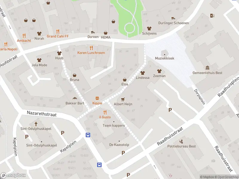 Overlastmelding Nazarethplein in 5683AK Best gesloten