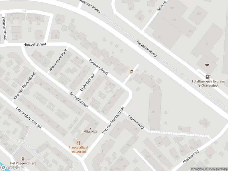 Overlastmelding Hiesveltstraat in 's-Gravendeel