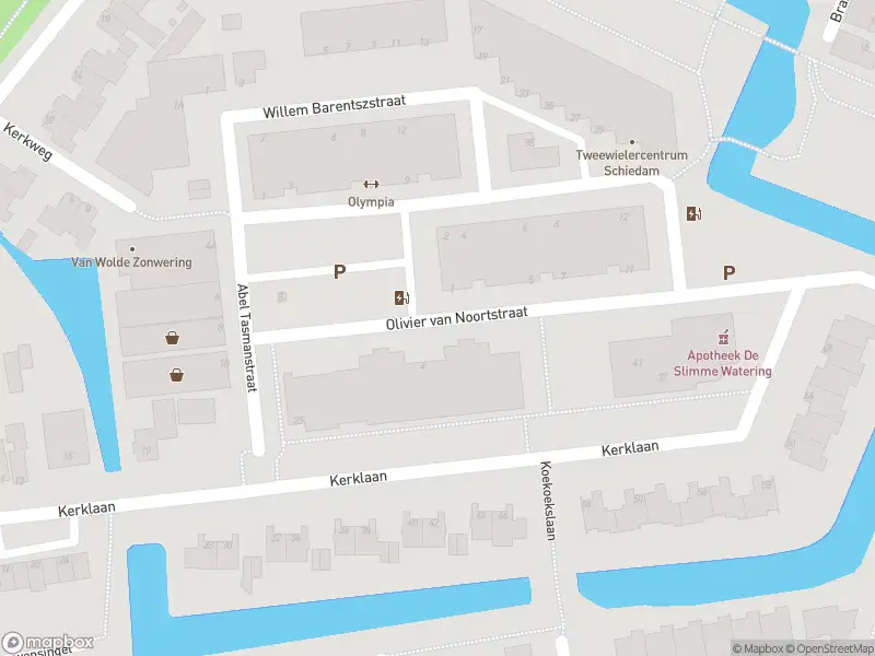 Ambulance met grote spoed naar de Olivier van Noortstraat in Schiedam