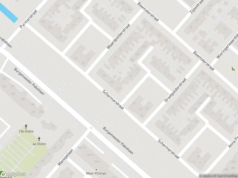 Brandweer met gepaste spoed naar de Schermerstraat in Hoofddorp vanwege een buitenbrand