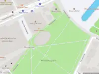 Politie met grote spoed naar de Museumplein in Amsterdam vanwege ongeval met letsel