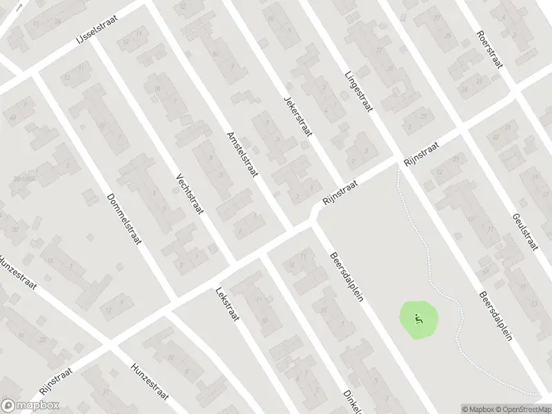 Brandweer met gepaste spoed naar de Amstelstraat in Heerlen vanwege een buitenbrand