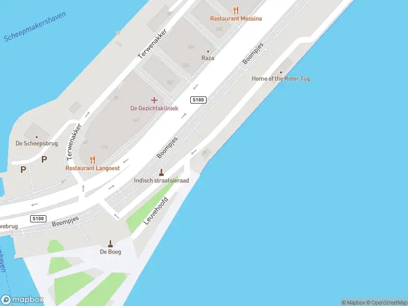 Ambulance met gepaste spoed naar de Leuvehoofd in Rotterdam