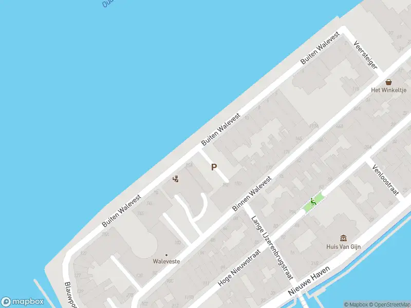 Ambulance met grote spoed naar de Buiten Walevest in Dordrecht