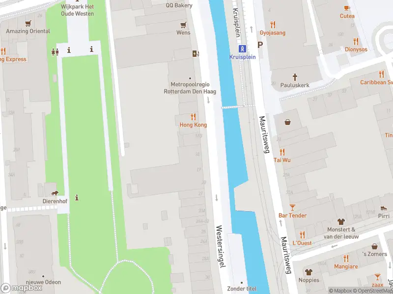 Ambulance met grote spoed naar de Westersingel in Rotterdam