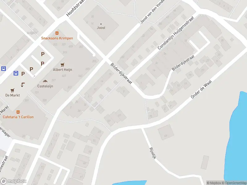 Ambulance met gepaste spoed naar de Bilderdijkstraat in Krimpen aan de Lek