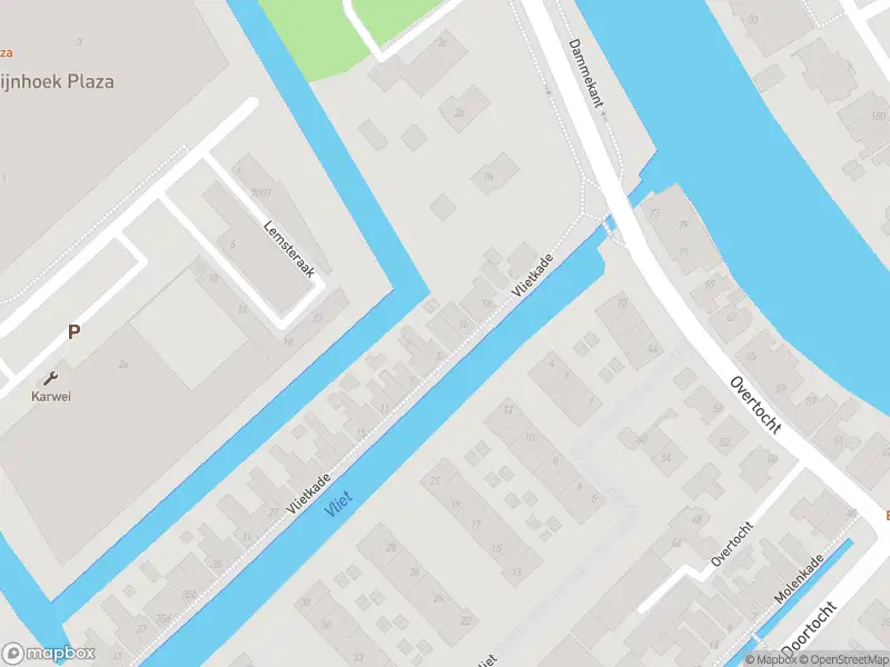 Ambulance met grote spoed naar de Vlietkade in Bodegraven