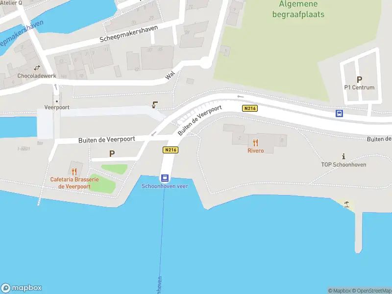 Ambulance met gepaste spoed naar de Buiten de Veerpoort in Schoonhoven