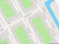 Ambulance met grote spoed naar de Bernard Shawsingel in Amsterdam