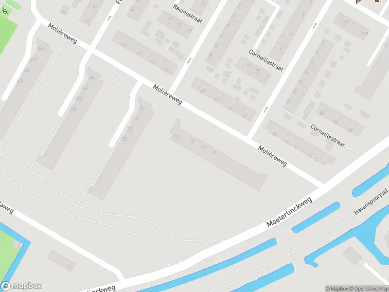 Ambulance met gepaste spoed naar de Molièreweg in Rotterdam