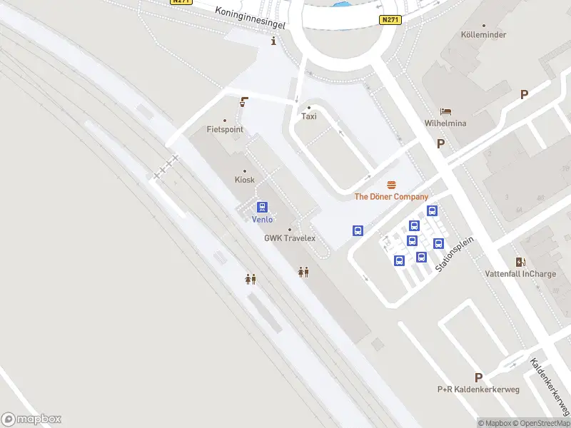Ambulance met gepaste spoed naar de Stationsplein in Venlo
