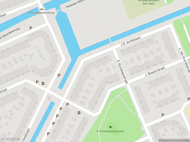 Besteld ambulance vervoer naar de J.D. de Koklaan in 's-Gravenhage