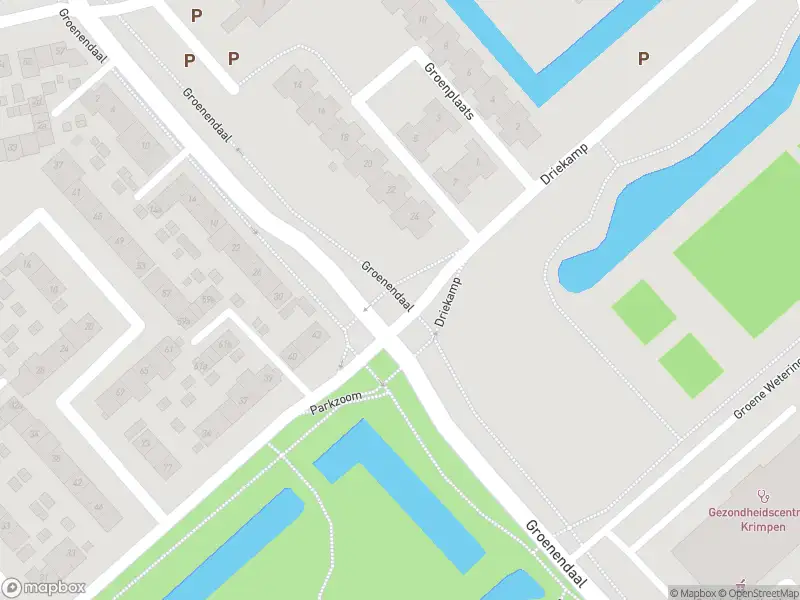 Ambulance met grote spoed naar de Groenendaal in Krimpen aan den IJssel