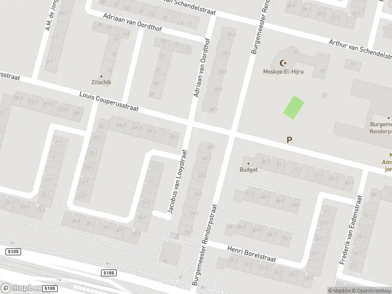 Politie met grote spoed naar de Louis Couperusstraat in Amsterdam