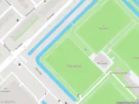 Brandweer met gepaste spoed naar de Science Park in Amsterdam