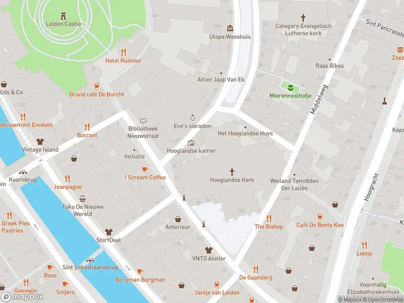 Ambulance met grote spoed naar de Nieuwstraat in Leiden