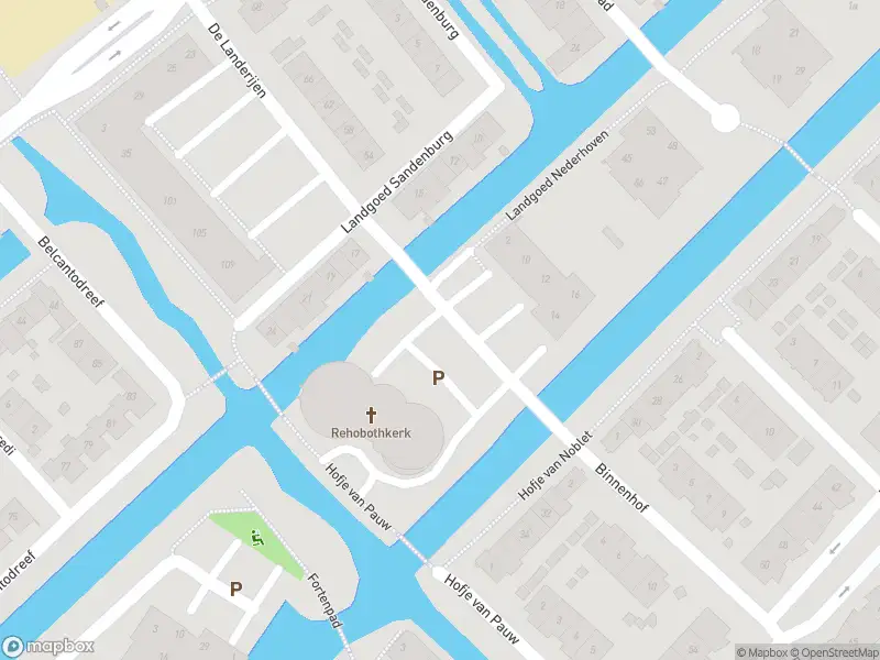 Ambulance met grote spoed naar de De Landerijen in Krimpen aan den IJssel