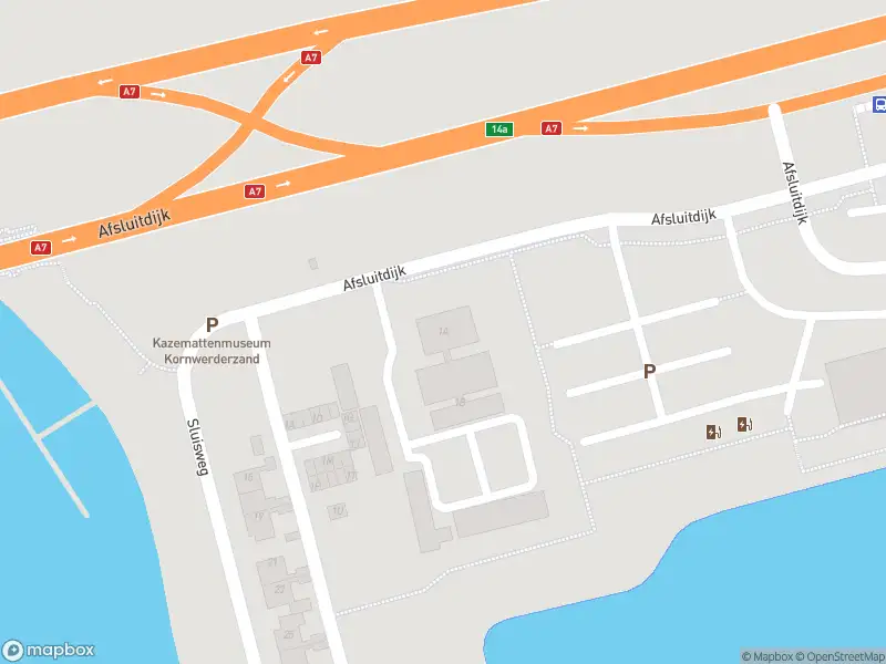 Politie met gepaste spoed naar de Afsluitdijk in Kornwerderzand