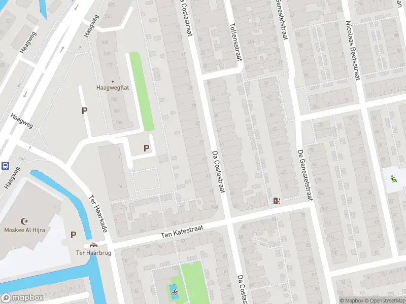Ambulance met gepaste spoed naar de Potgieterlaan in Leiden