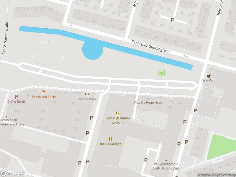 Brandweer met gepaste spoed naar de Prof. Kohnstammlaan in Dordrecht