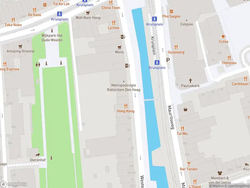 Ambulance met gepaste spoed naar de Westersingel in Rotterdam