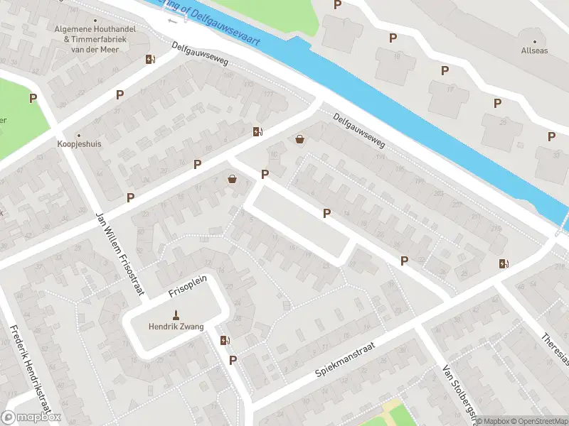 Brandweer met gepaste spoed naar de Frederik Hendrikstraat in Delft