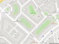 Brandweer met grote spoed naar de Spreeuwenpark in Amsterdam