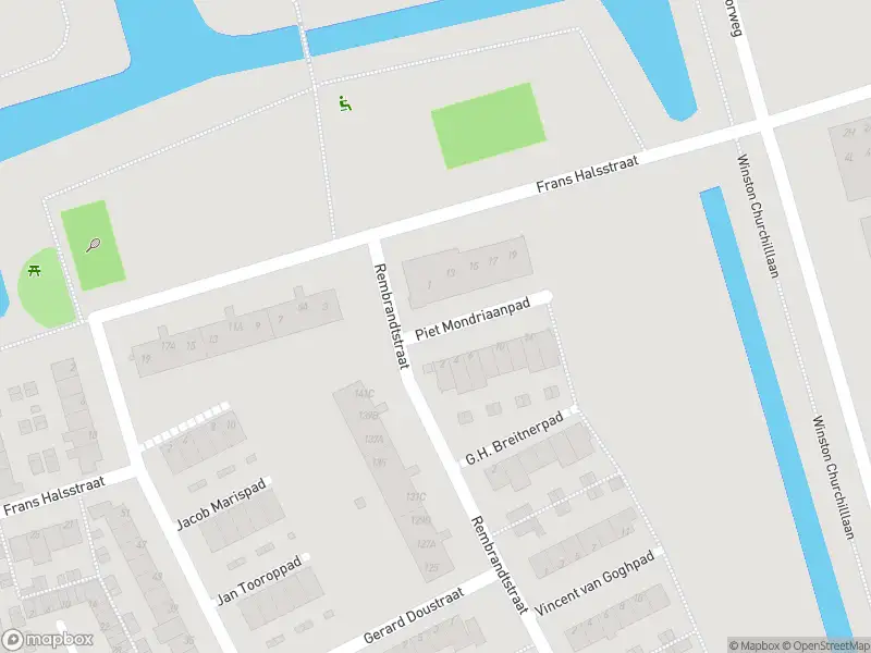 Ambulance naar de Piet Mondriaanpad in Spijkenisse