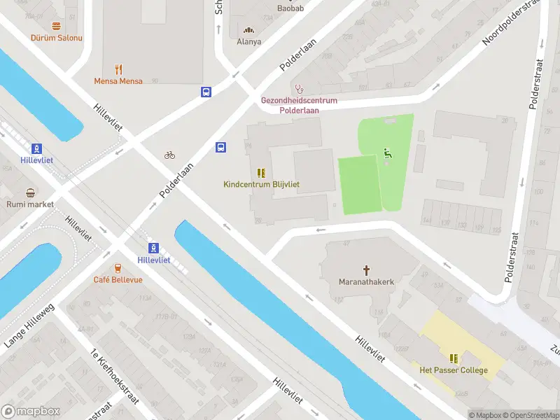 Ambulance met grote spoed naar de Hillevliet in Rotterdam