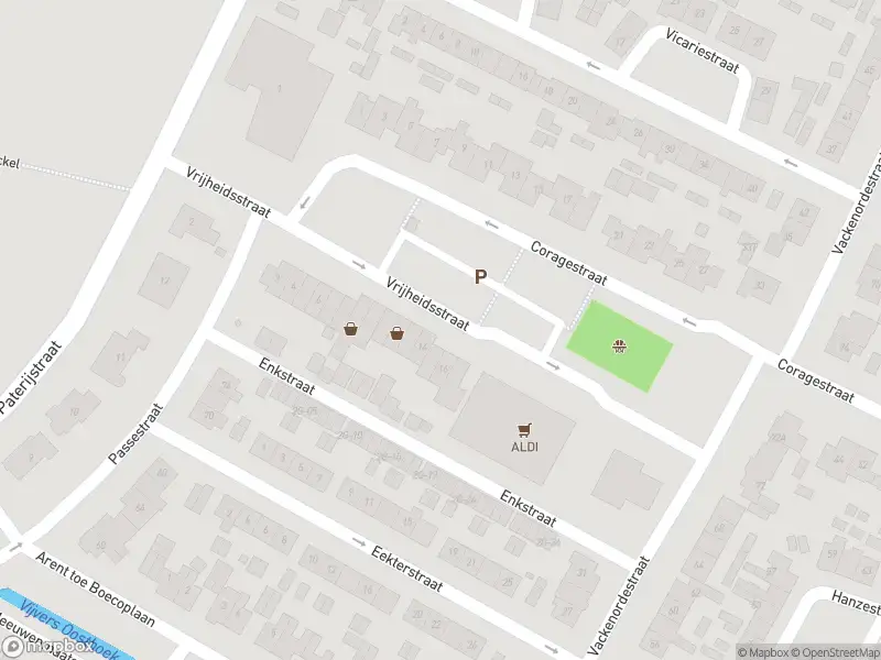 Politie naar de Hellenbeekstraat in Elburg vanwege aanrijding met letsel