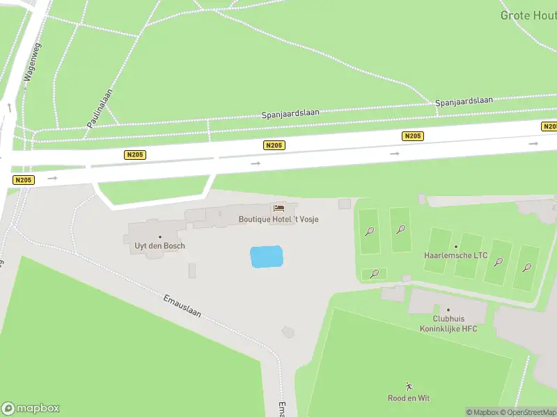 Ambulance naar de Spanjaardslaan in Haarlem vanwege ongeval met letsel