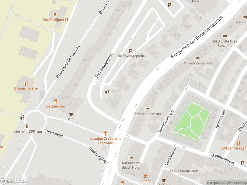 Ambulance met gepaste spoed naar de De Favaugeplein in Zandvoort