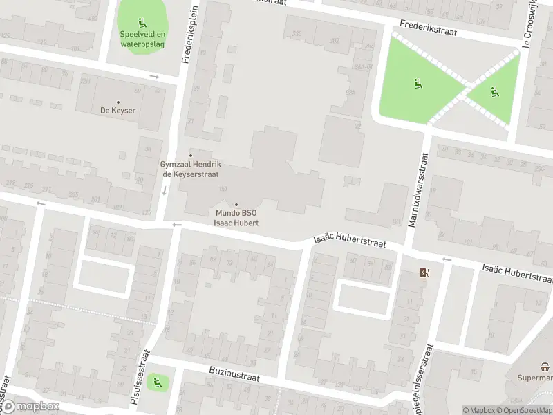 Ambulance met grote spoed naar de Isaäc Hubertstraat in Rotterdam