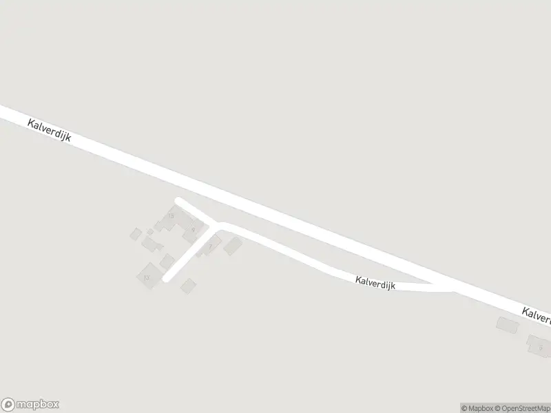 Politie met grote spoed naar de Kalverdijk in Walsoorden vanwege letsel