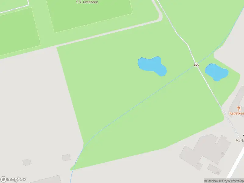 Ambulance met grote spoed naar de Roomweg in Grashoek