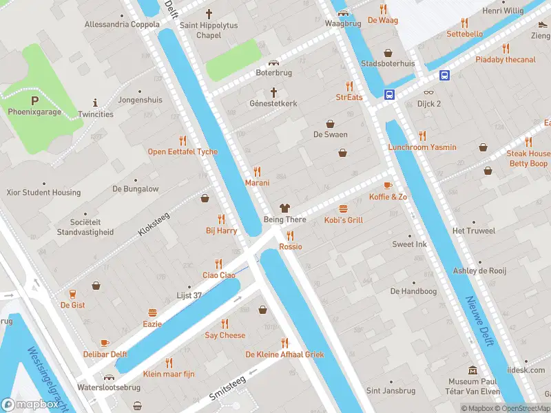 Traumahelikopter naar de Oude Delft in Delft