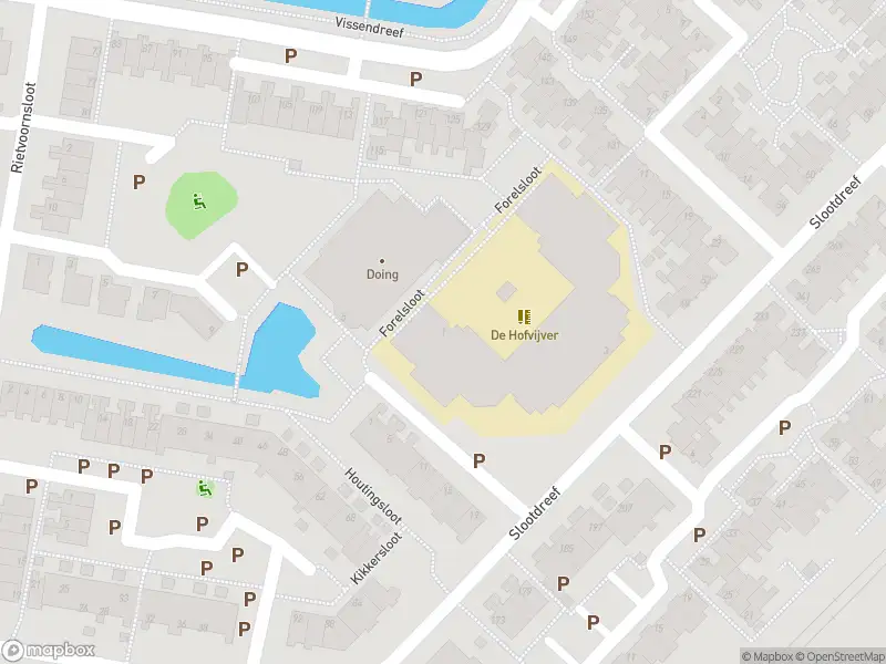 Brandweer met gepaste spoed naar de Forelsloot in Zoetermeer
