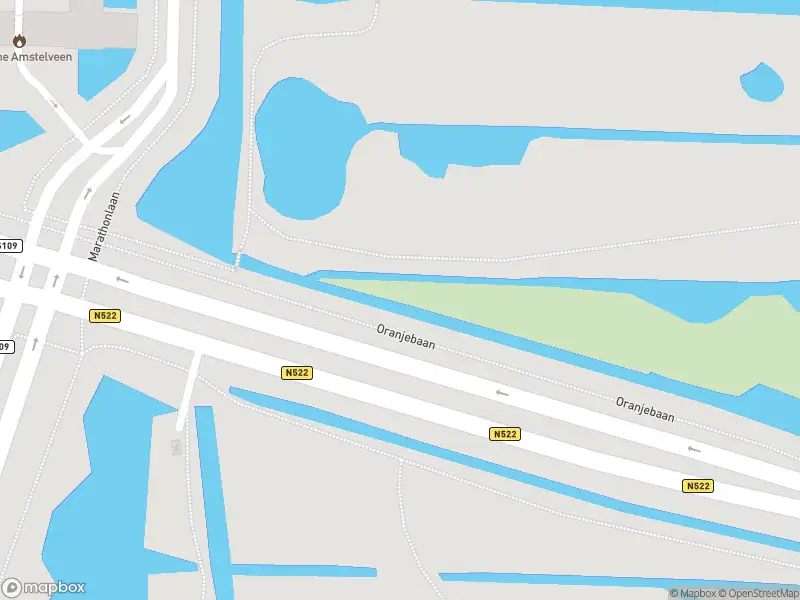 Brandweer met gepaste spoed naar de Oranjebaan in Amstelveen