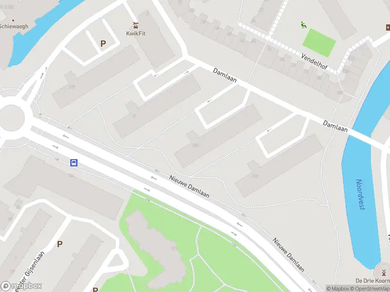 Ambulance met gepaste spoed naar de Damlaan in Schiedam