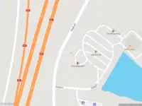 Brandweer met grote spoed naar de Viaduct in Zurich