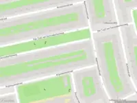 Brandweer met gepaste spoed naar de Agamemnonstraat in Amsterdam