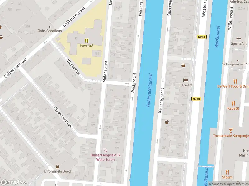 Ambulance met gepaste spoed naar de 2e Molendwarsstraat in Den Helder
