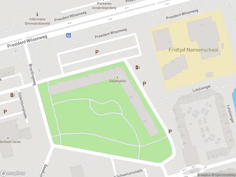 Besteld ambulance vervoer naar de Nansenplaats in Rotterdam