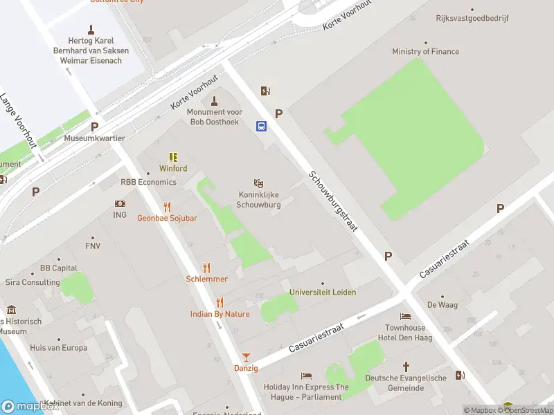 Brandweer met gepaste spoed naar de Schouwburgstraat in 's-Gravenhage vanwege afgaan automatisch brandalarm