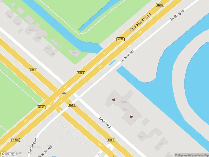 Ambulance met gepaste spoed naar de Kruisweg in Cruquius
