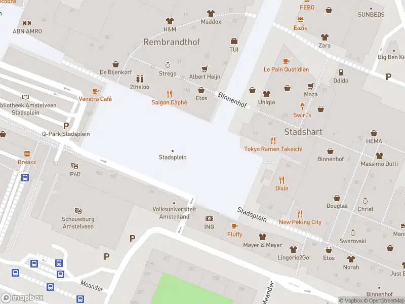Ambulance met gepaste spoed naar de Stadsplein in Amstelveen